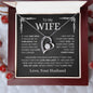 [ALMOST GONE] To My Wife | Squeezed This Necklace | Forever Love Necklace - Elliotrose Gifts