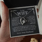 [ALMOST GONE] To My Wife | Squeezed This Necklace | Forever Love Necklace - Elliotrose Gifts
