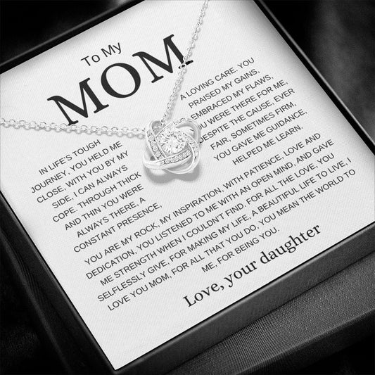 64 Love Knot Necklace - Elliotrose Gifts