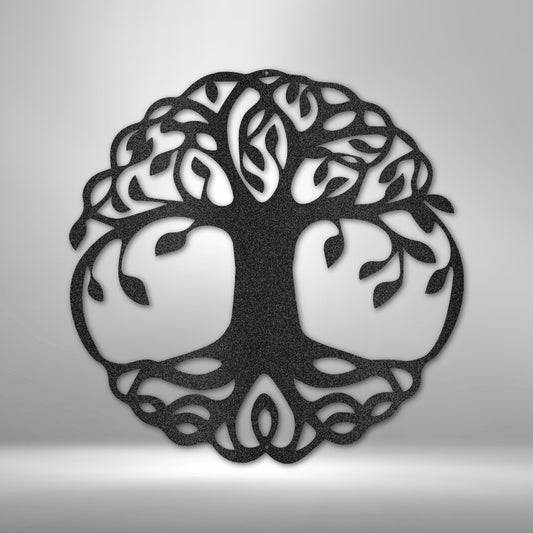 Classic Tree of Life - Steel Sign - Elliotrose Gifts