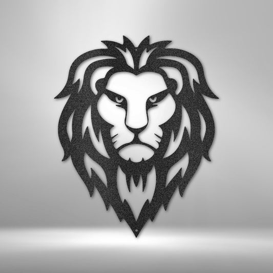 Lion Head - Steel Sign - Elliotrose Gifts